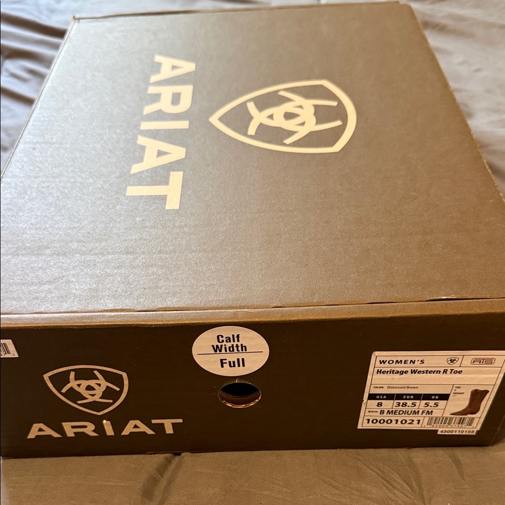 Ariat Brown Western Boots - Picture 5 of 8